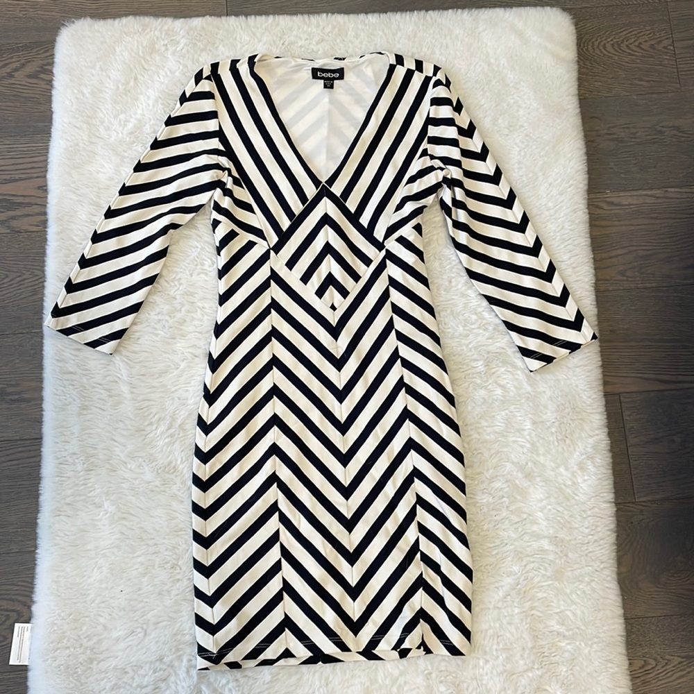 Bebe Striped Dress